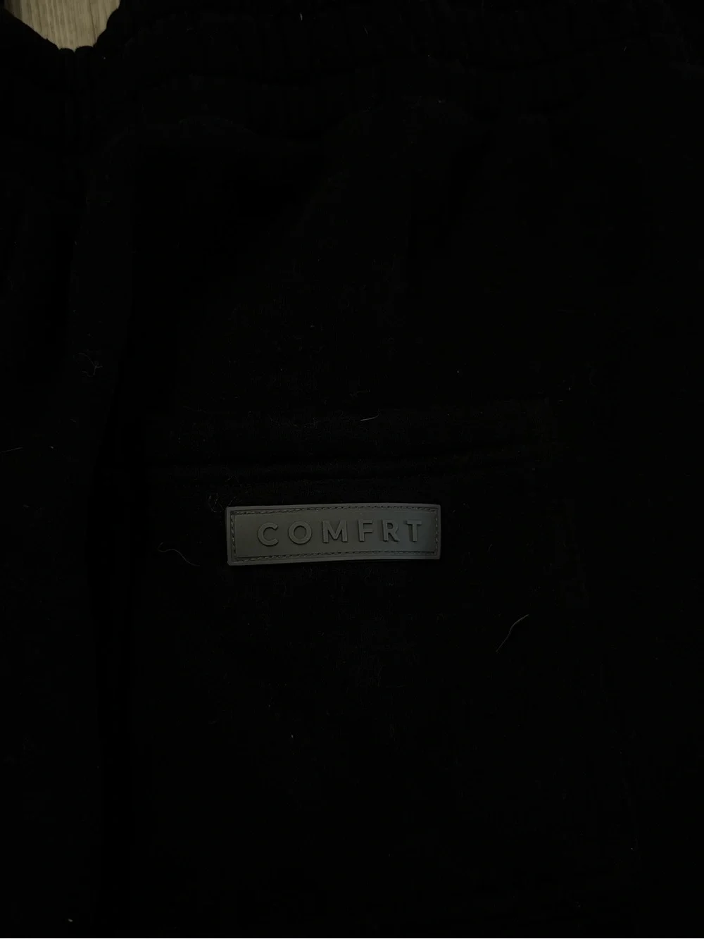 Comfrt black fleece